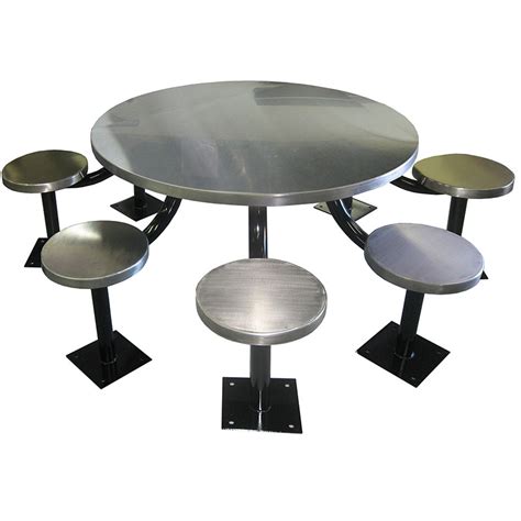 stainless steel outdoor table with cabinet|round stainless steel table top.